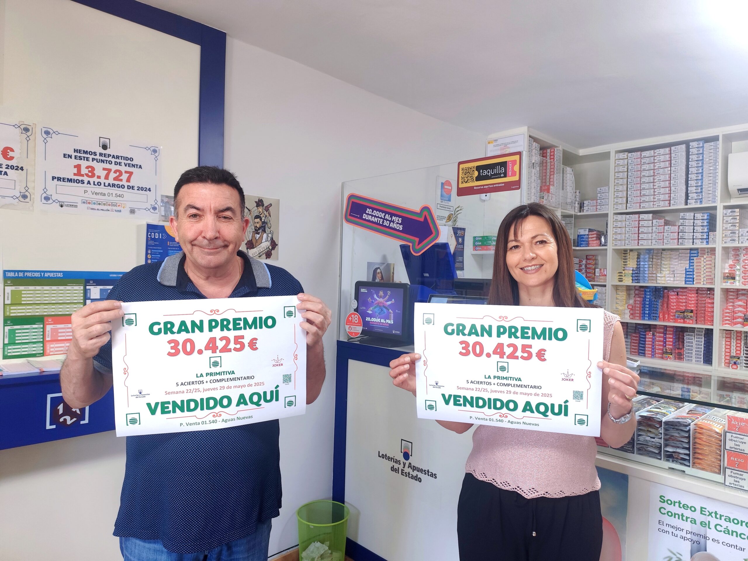 loterias aguas nuevas