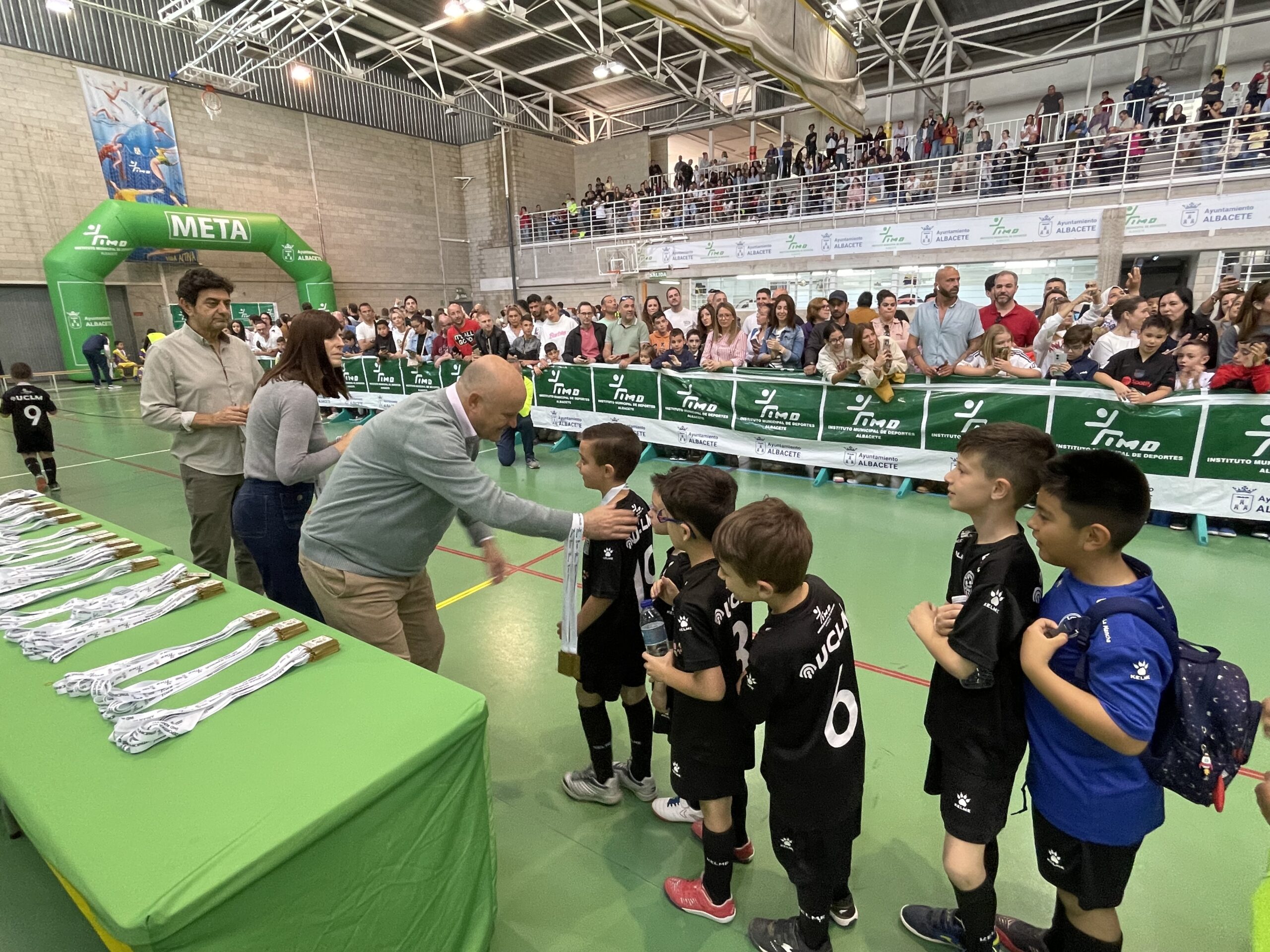 entrega de trofeos pabellon juan de toledo