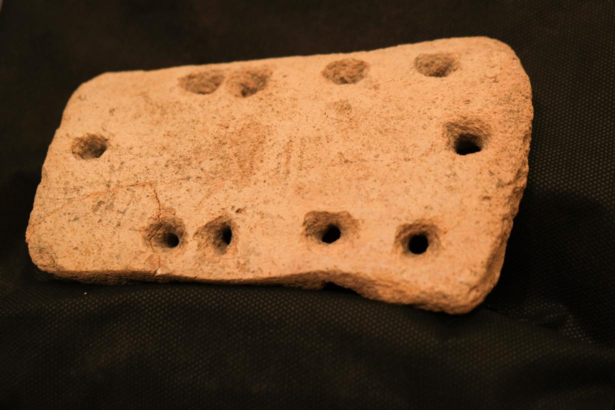 restos de una ocupación humana arqueologica