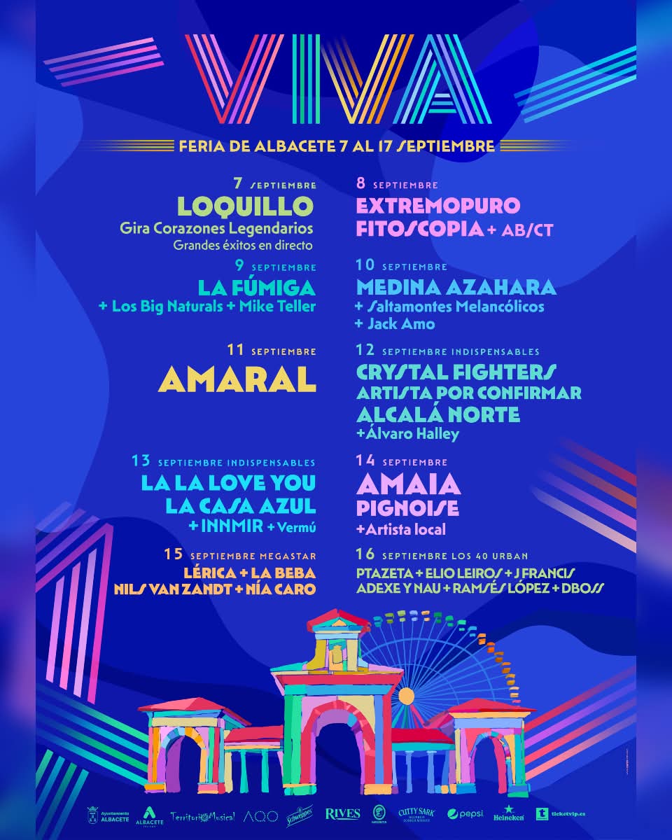 cartel ewscenario viva feria 2025