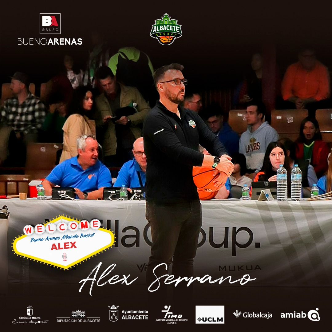 Alex Serrano 2º Entrenador albacete basket