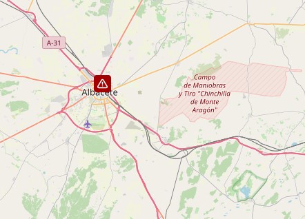 mapa 112 albacete