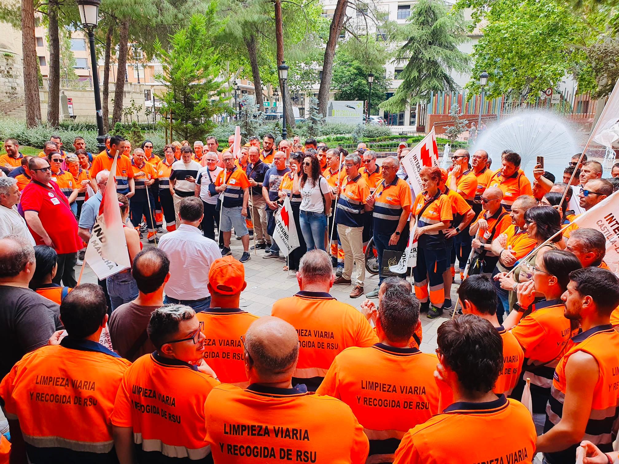 concentracion empresa de limpieza