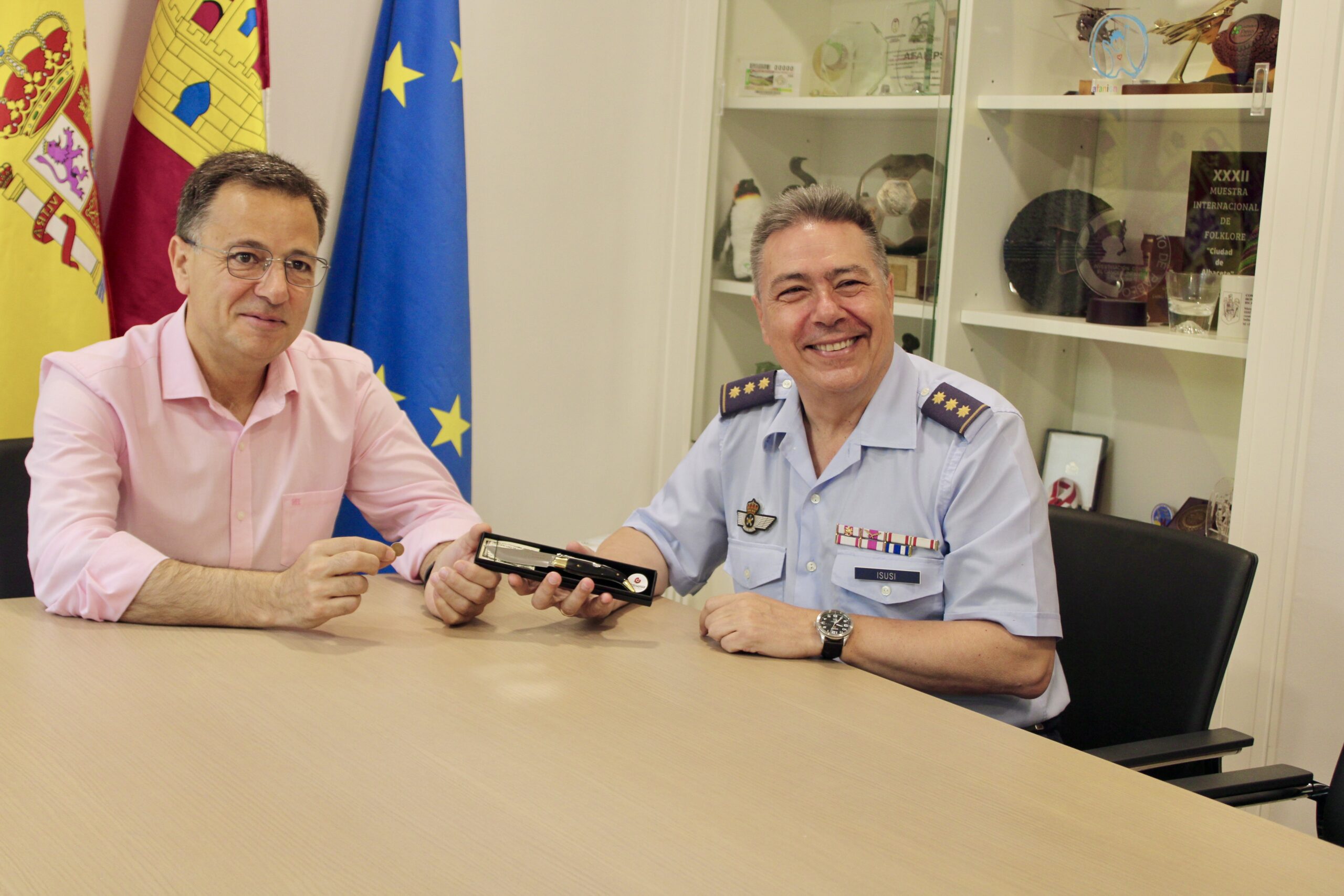Ignacio Isusi coronel base aerea de albacete
