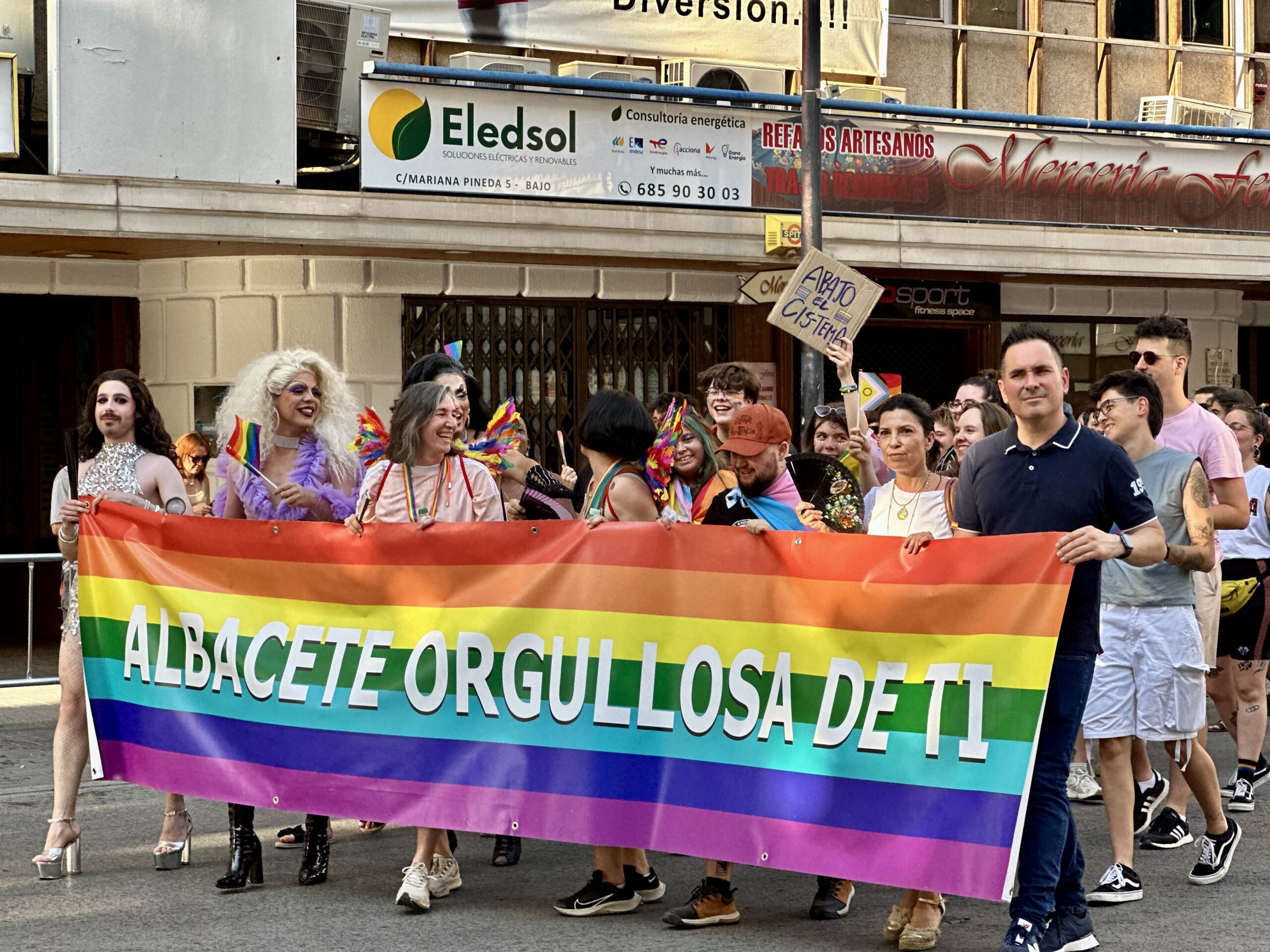 manisfestacion Día del Orgullo LGTBI