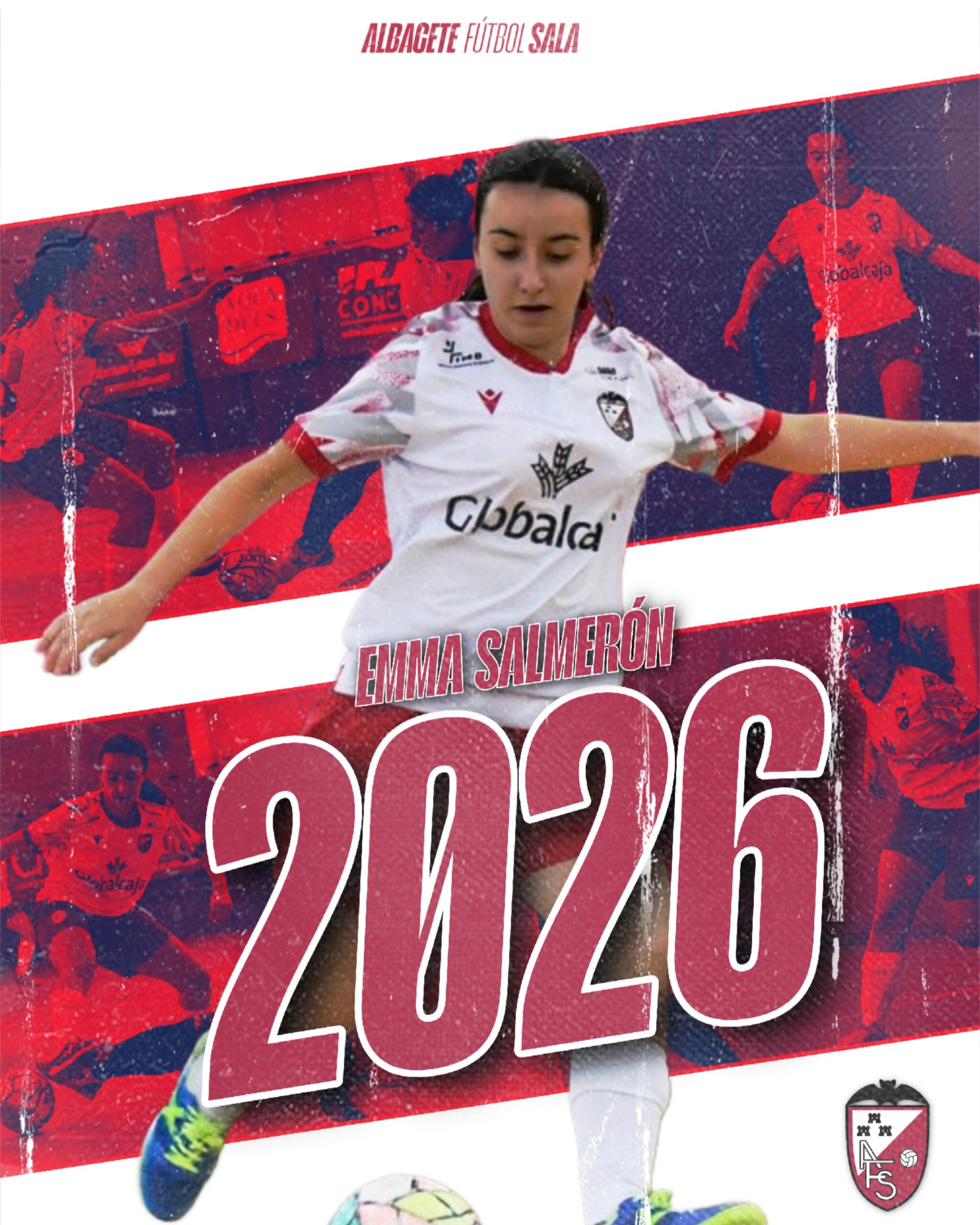 Emma Salmerón renueva con el Globalcaja Albacete Fútbol Sala