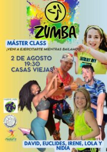 master class zumba casas viejas