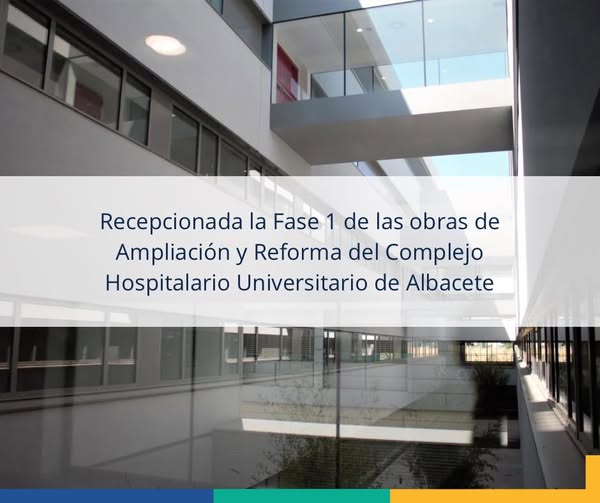 Fase I de las Obras del nuevo hospital de dia de albacete