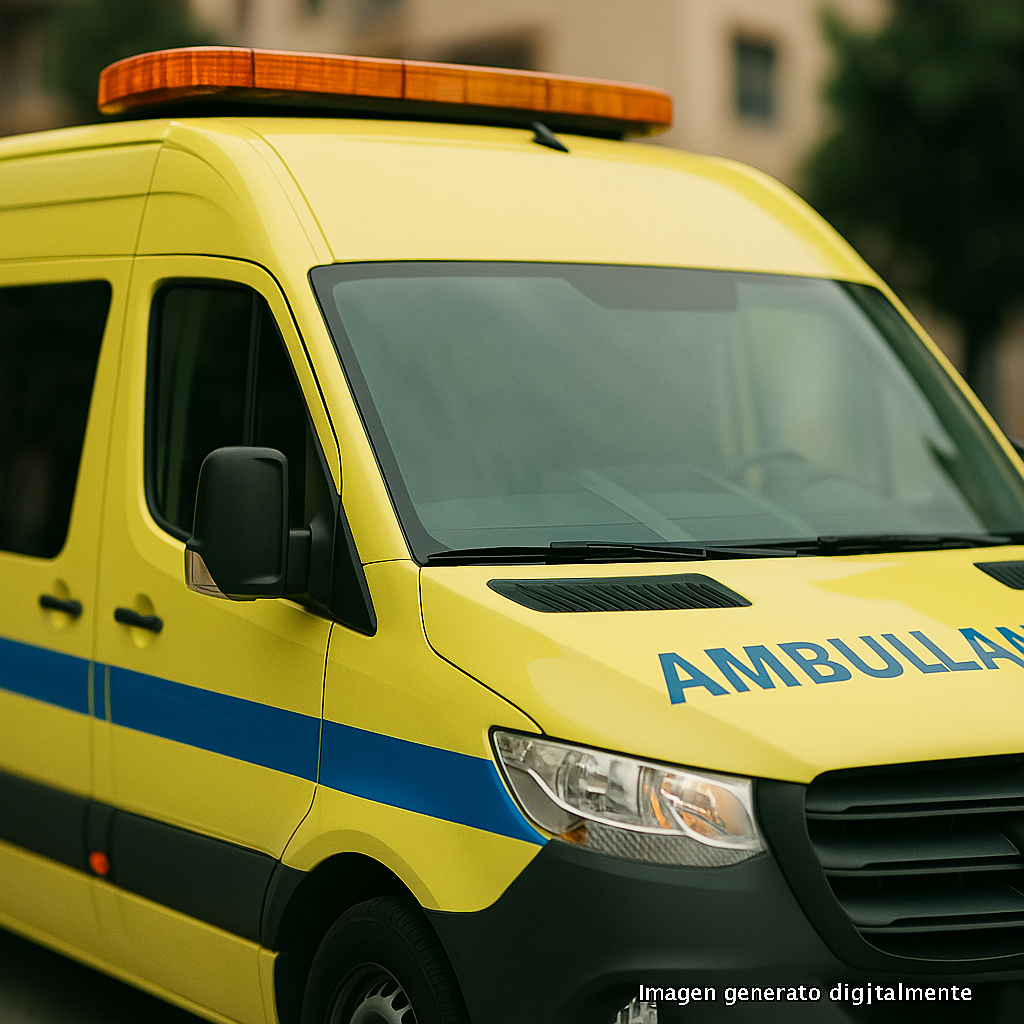 ambulancia ciudad ia