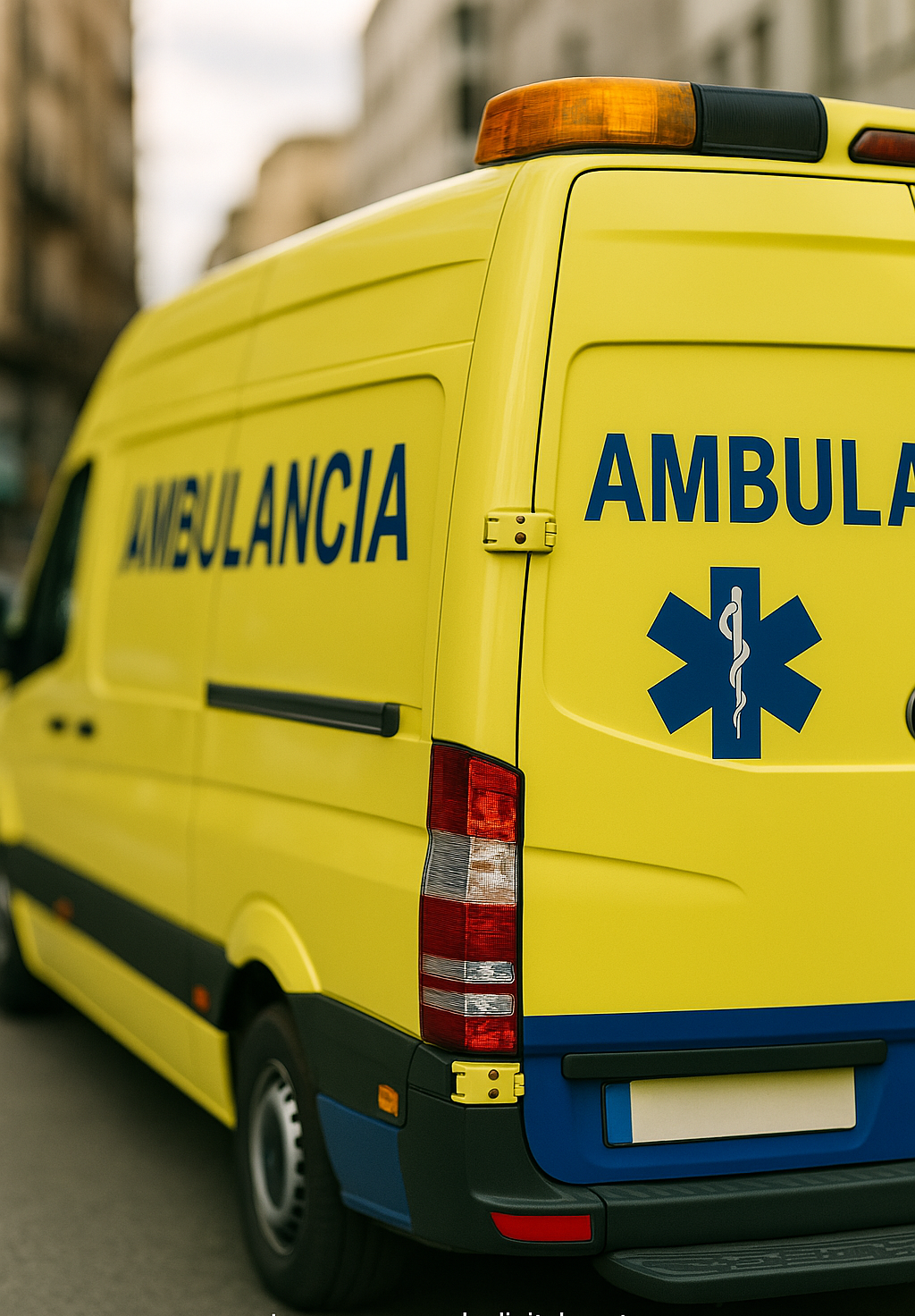ambulancia ciudad ia