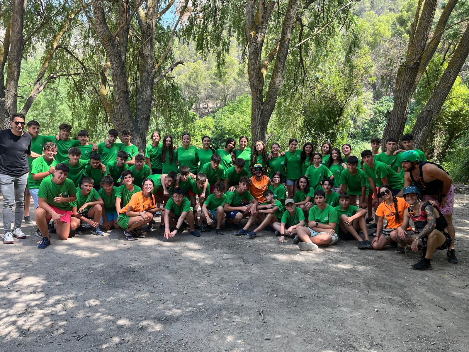 grupo-en-Campamento-de-Verano-en-Alcala-del-Juca