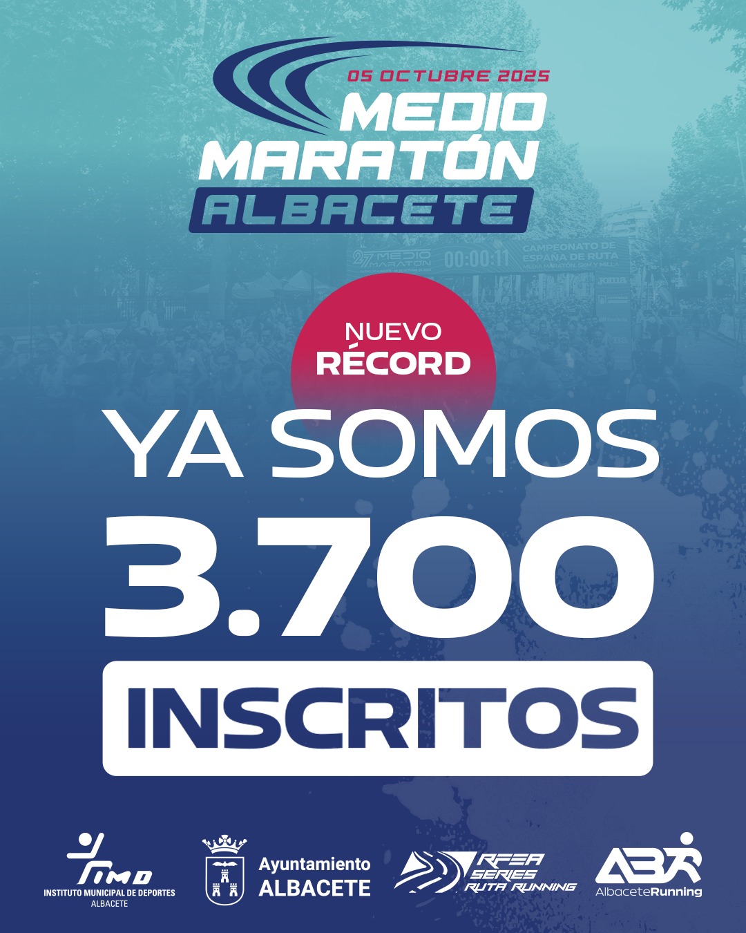 3700 dorsales en la media maratón de Albacete