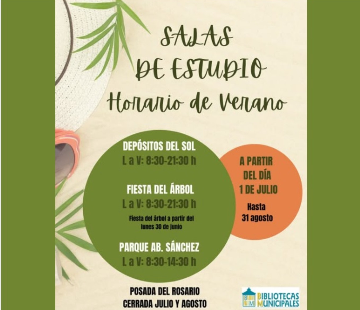 horario salas de estudio