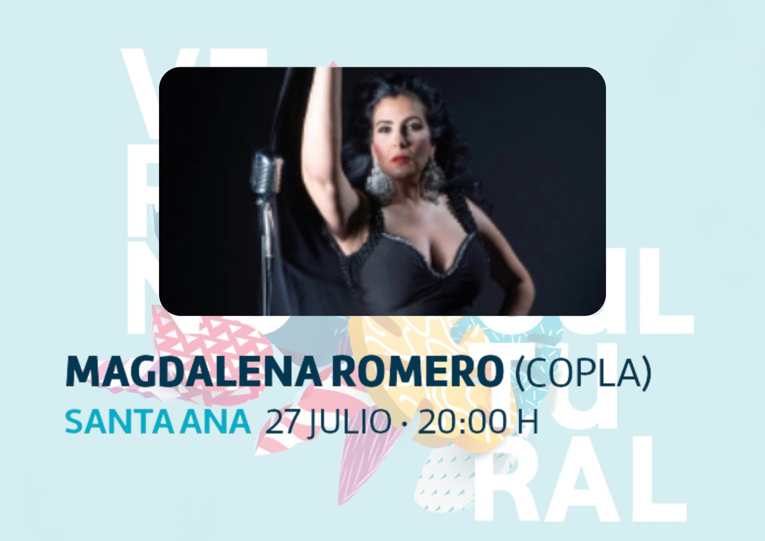 Concierto de Magdalena Romero en Santa Ana