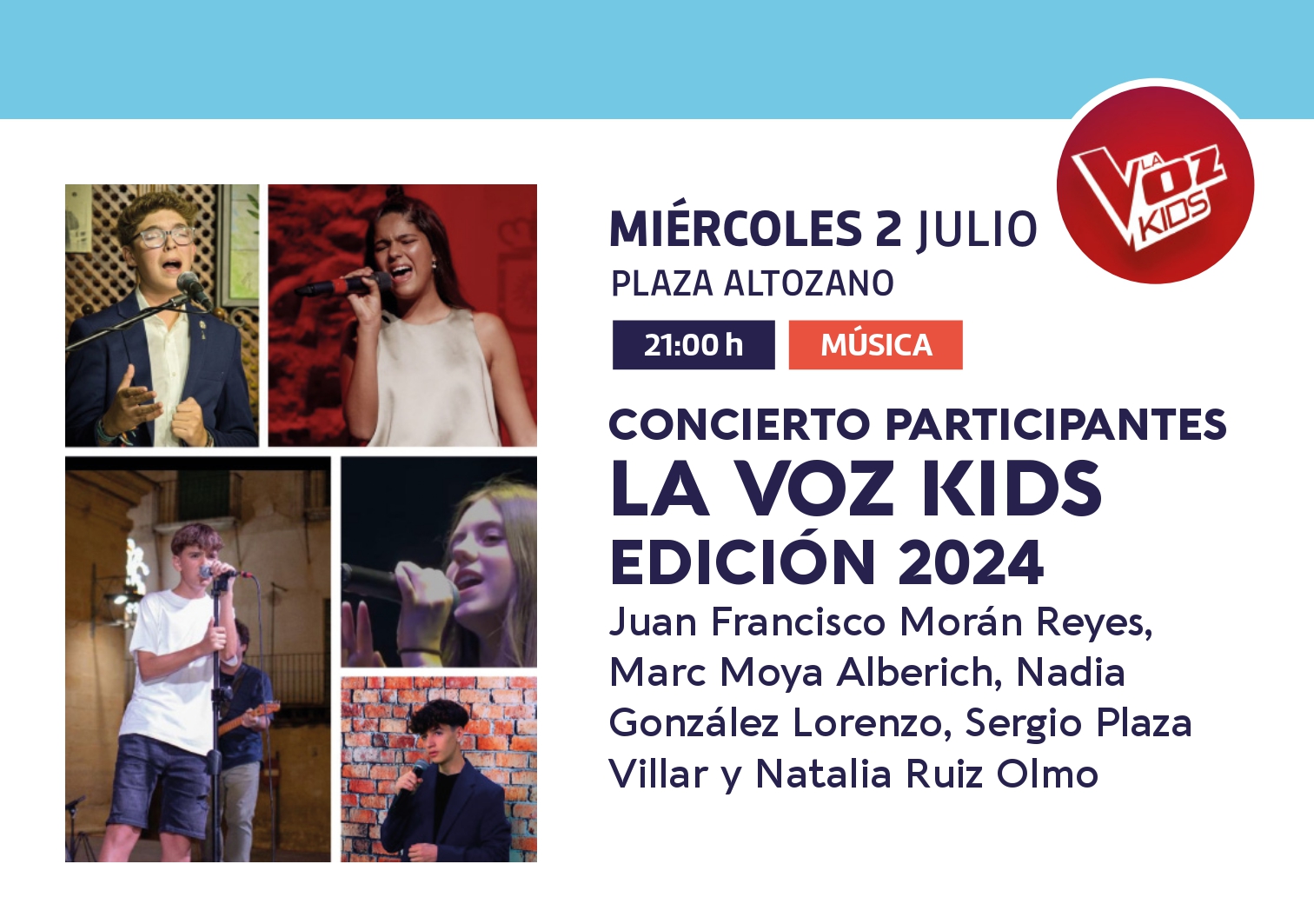 verano cultural la voz kids