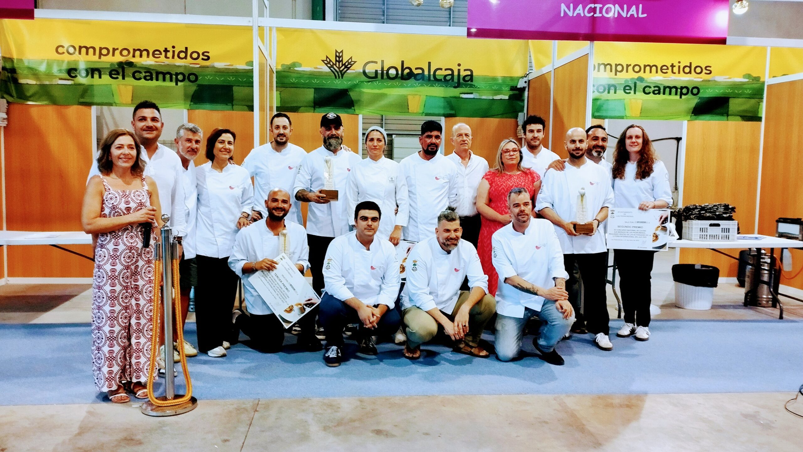 ganador del XV Concurso Nacional de Cocina Ajo Morado Las Pedroñeras.