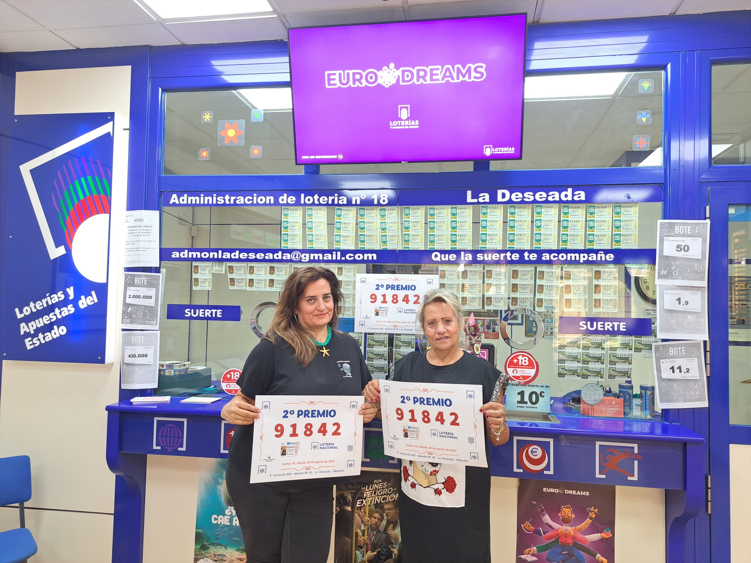 Entrega_Cartel_Premio loteria