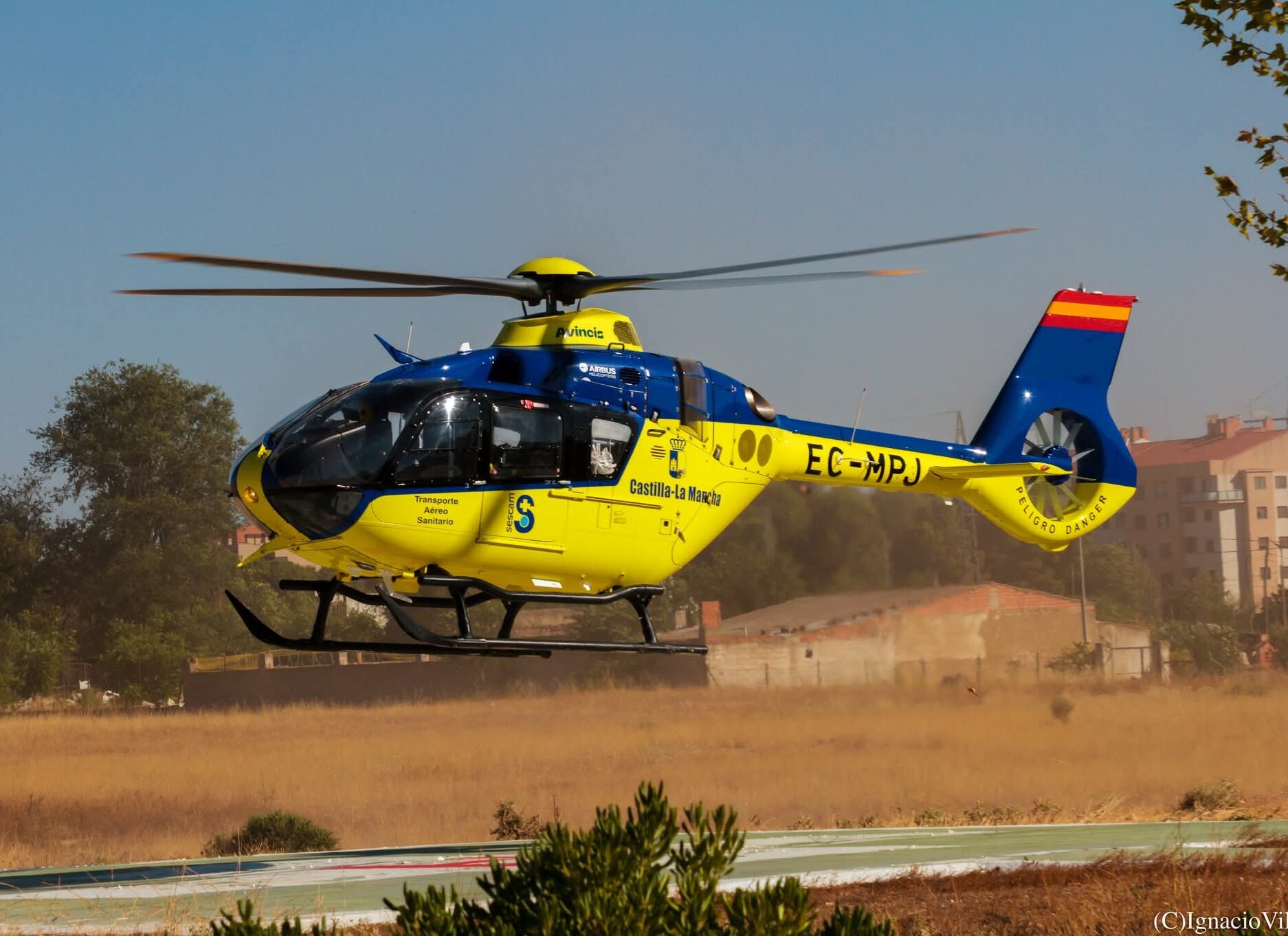 Helicóptero Sescam