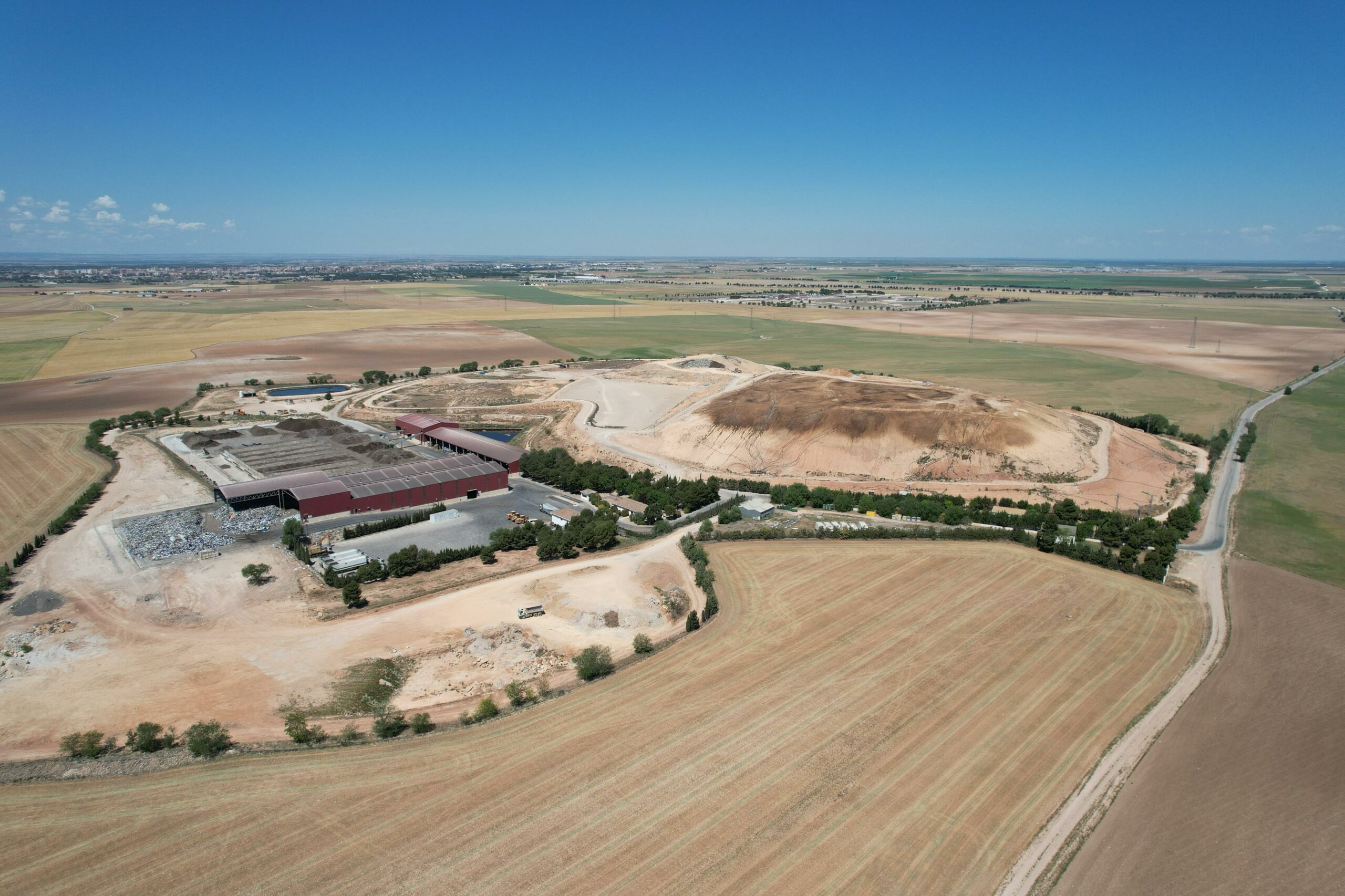 Imagen área del CRTU de Albacete