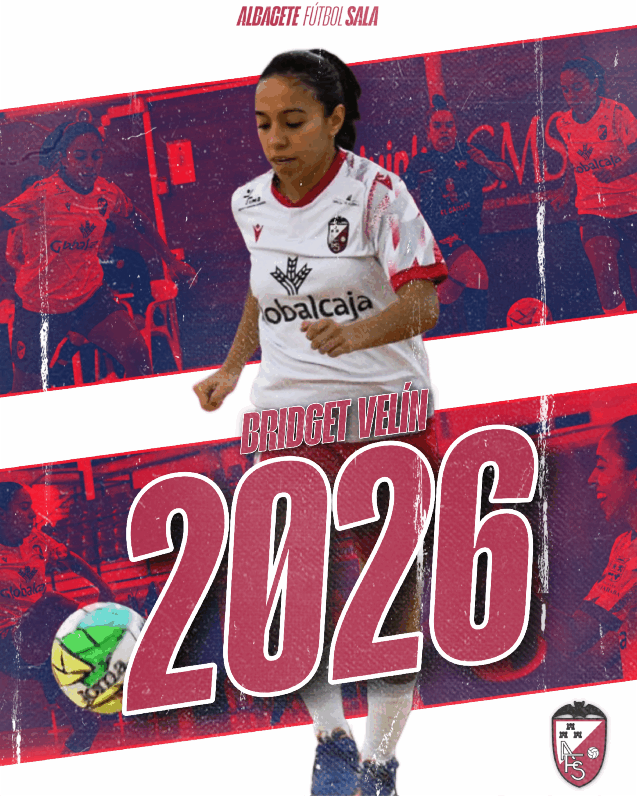 Bridget Velín Globalcaja Albacete Fútbol Sala