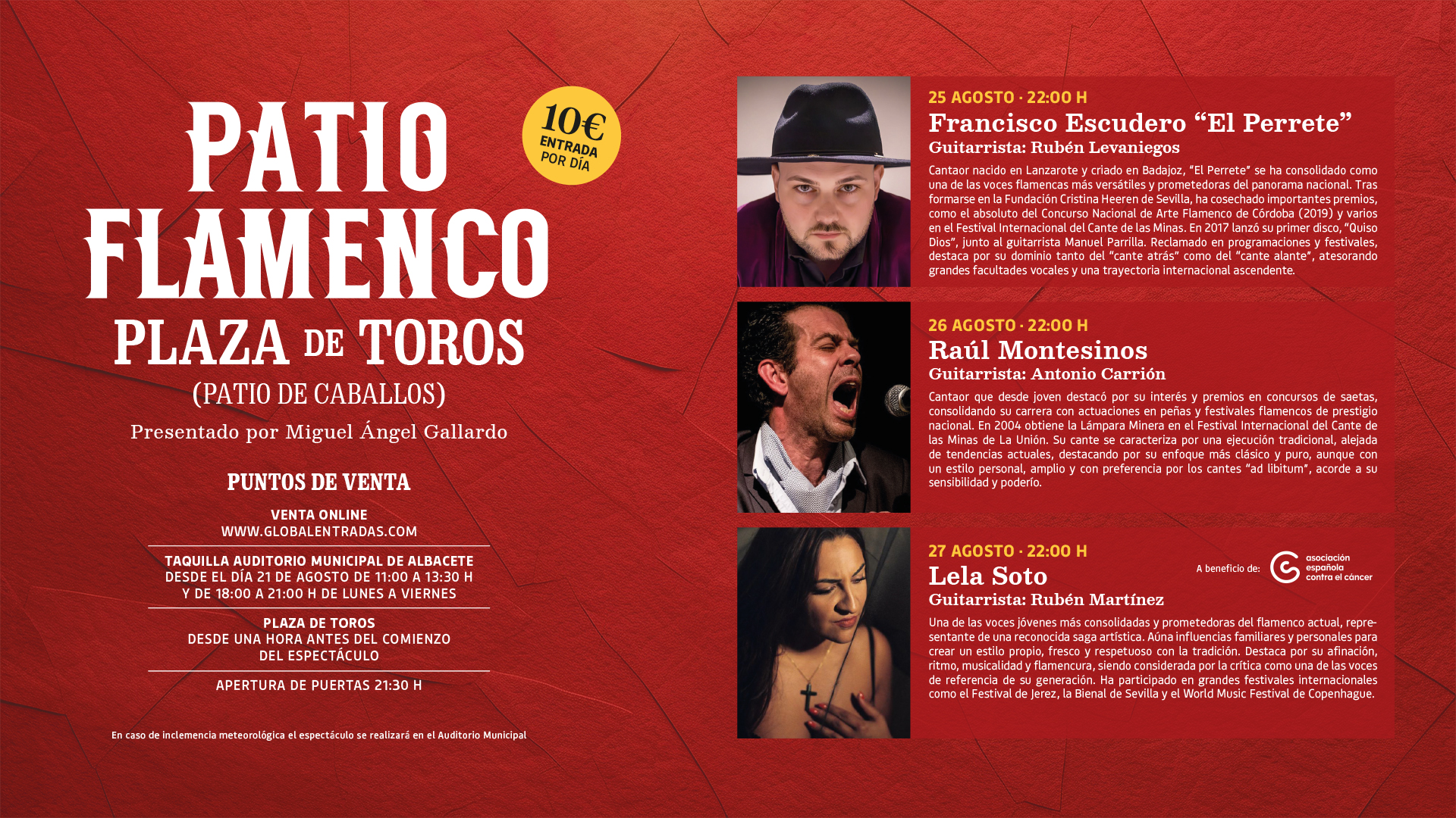 cartel patio flamenco 2025