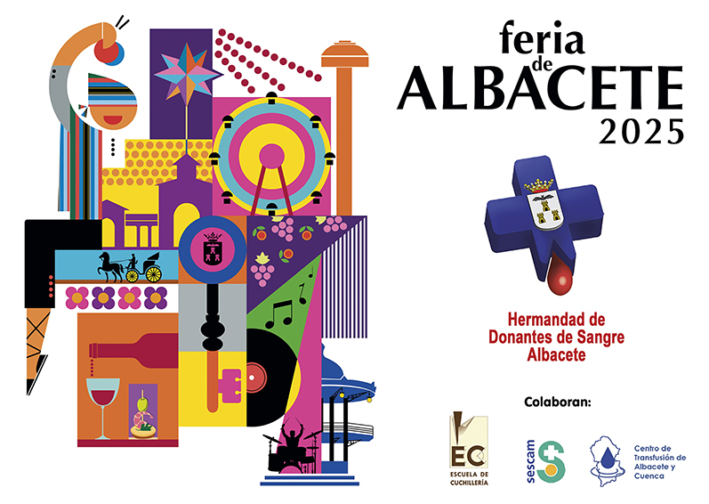 cartel donantes de sangre feria