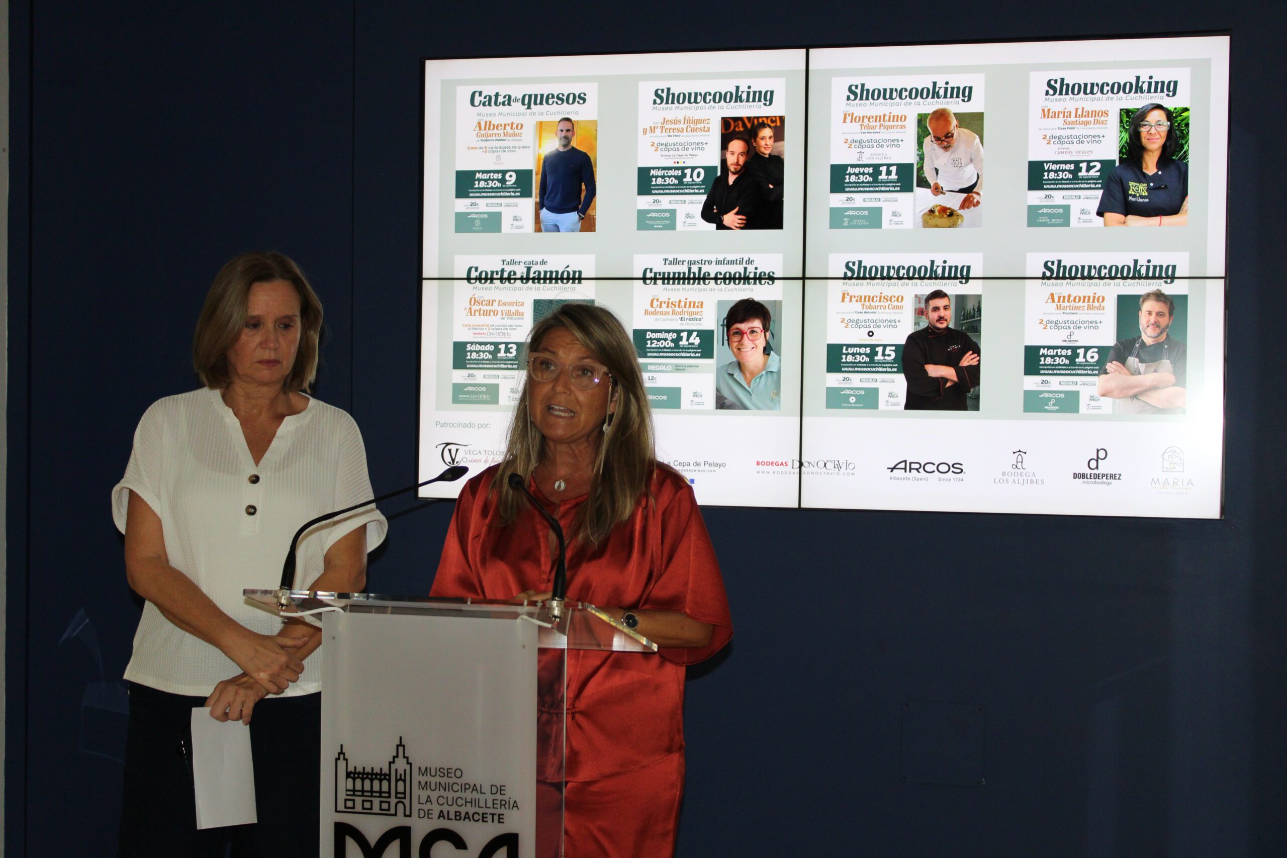Foto.Presentación programación MCA Feria 2025 museo cuchilleria