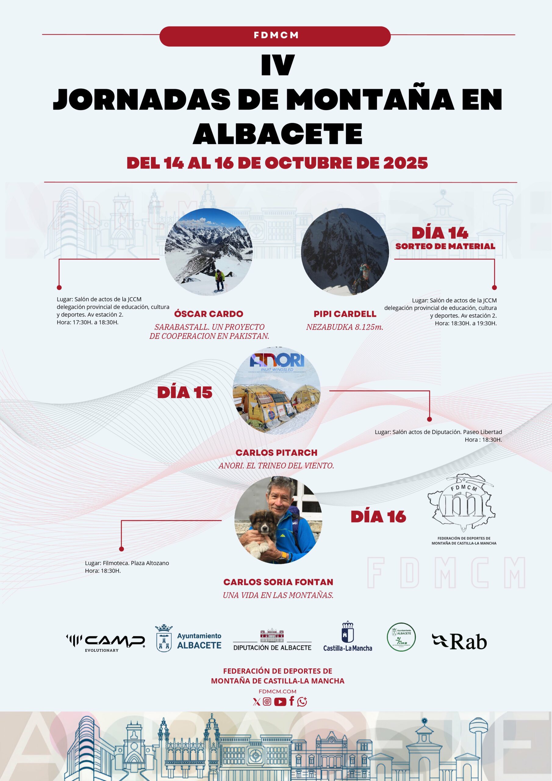 IV JORNADAS DE MONTAÑA EN ALBACETE