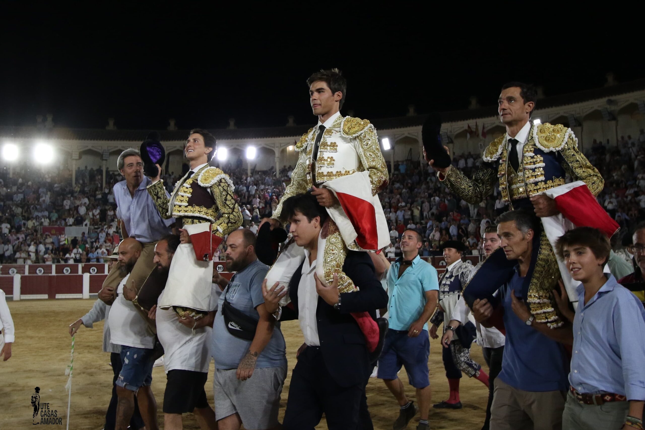 Roca Rey, Caballero y Daniel Ruiz