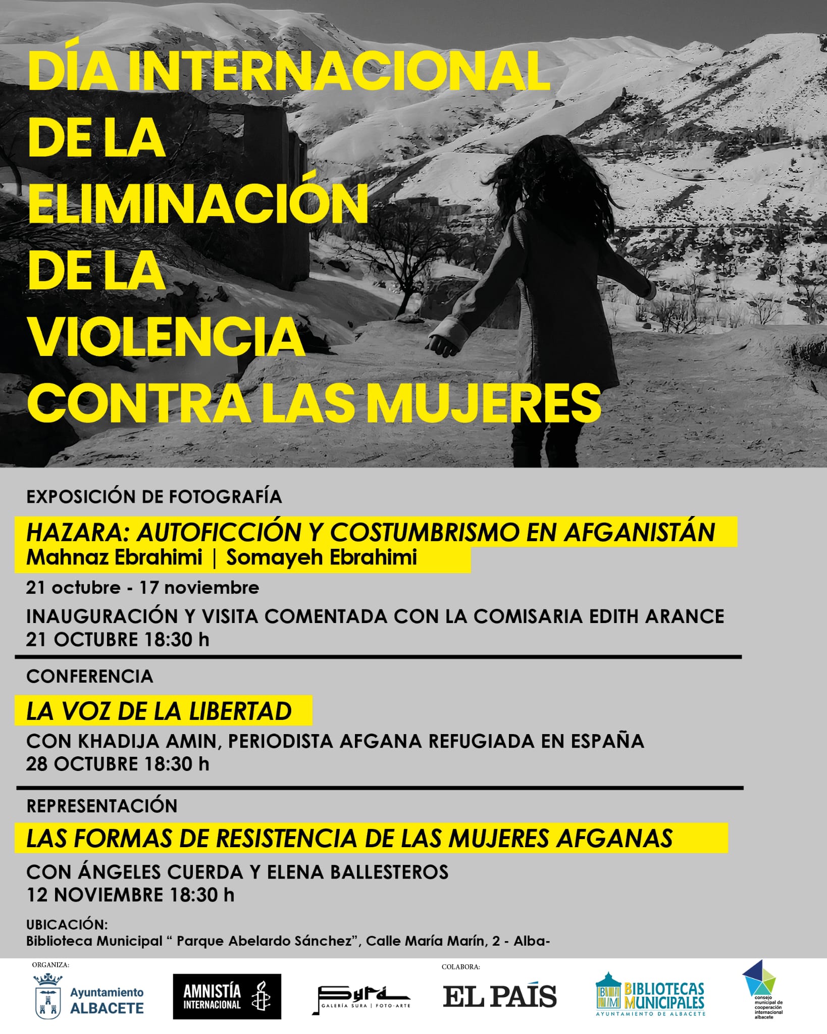 CARTEL AMNISTÍA INTERNACIONAL
