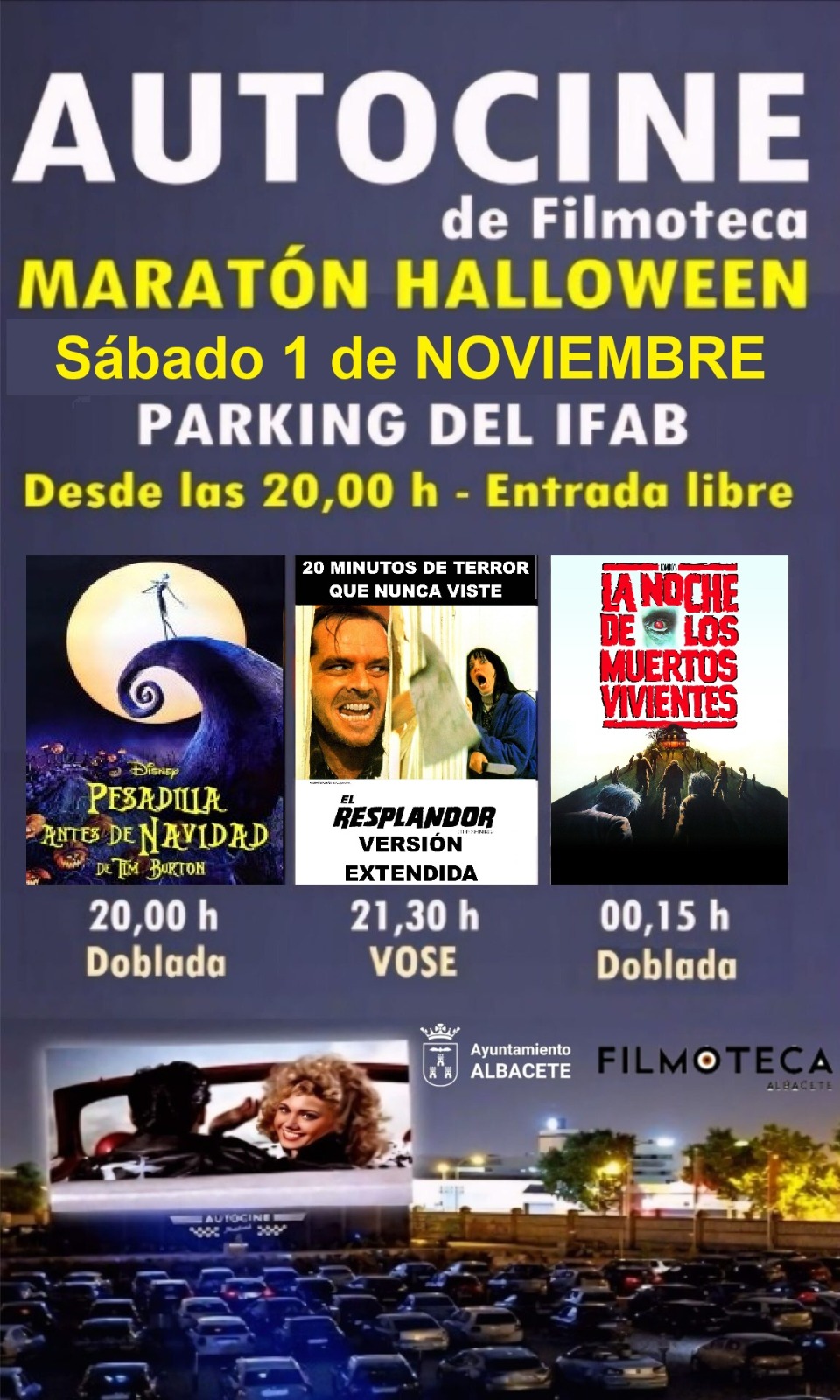 CARTEL AUTOCINE Halloween