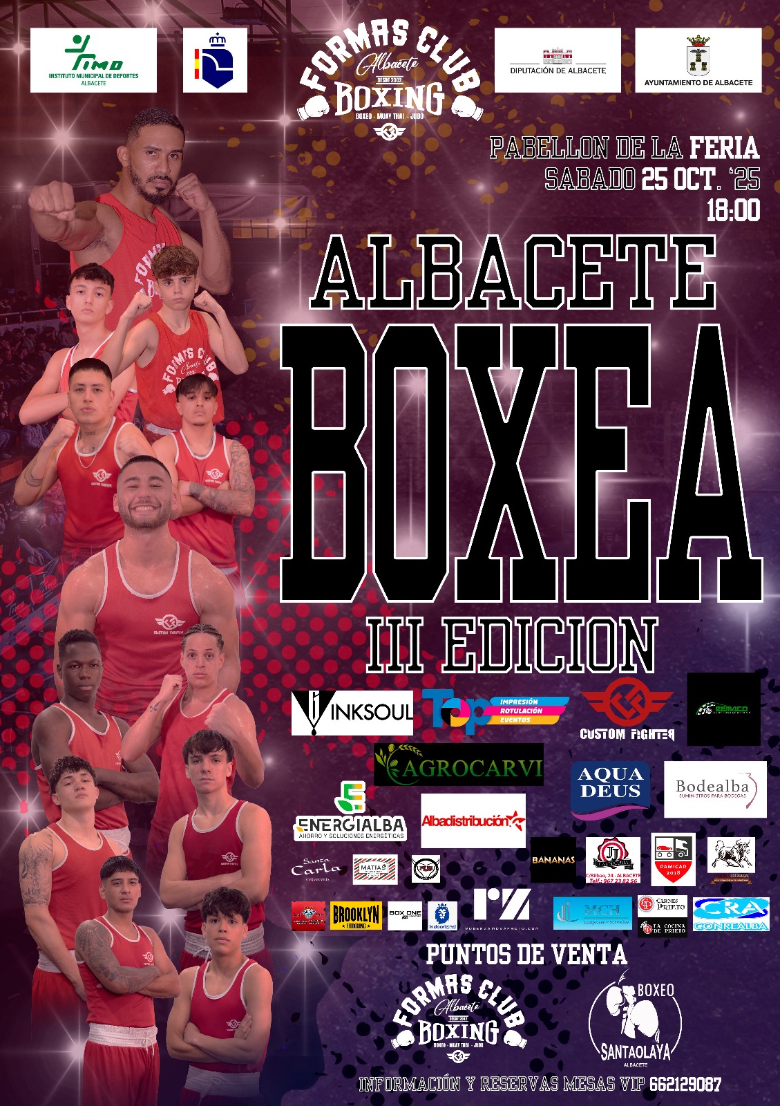 CARTEL III EDICIÓN ALBACETE BOXEA