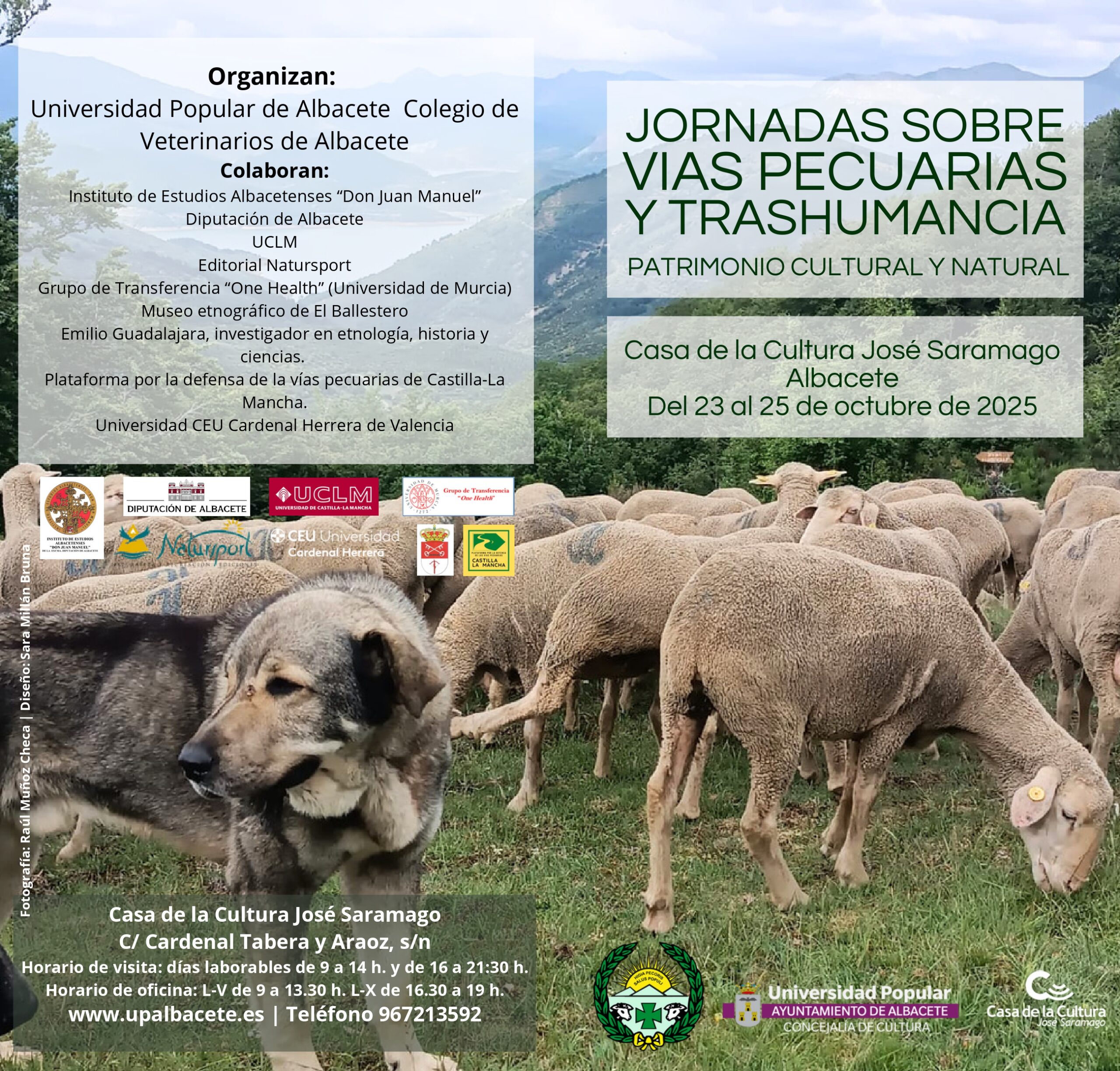 CARTEL JORNADAS TRANSHUMANCIA UP