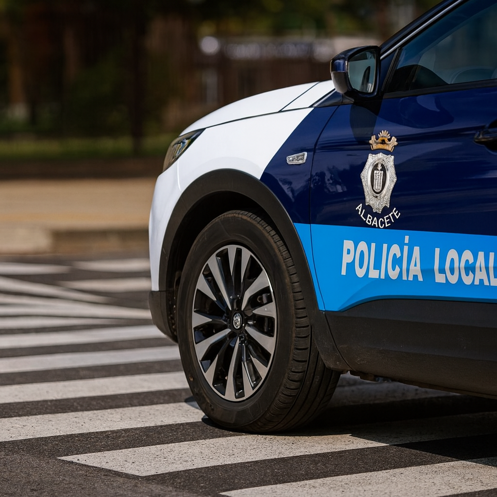 vehiculo policia local