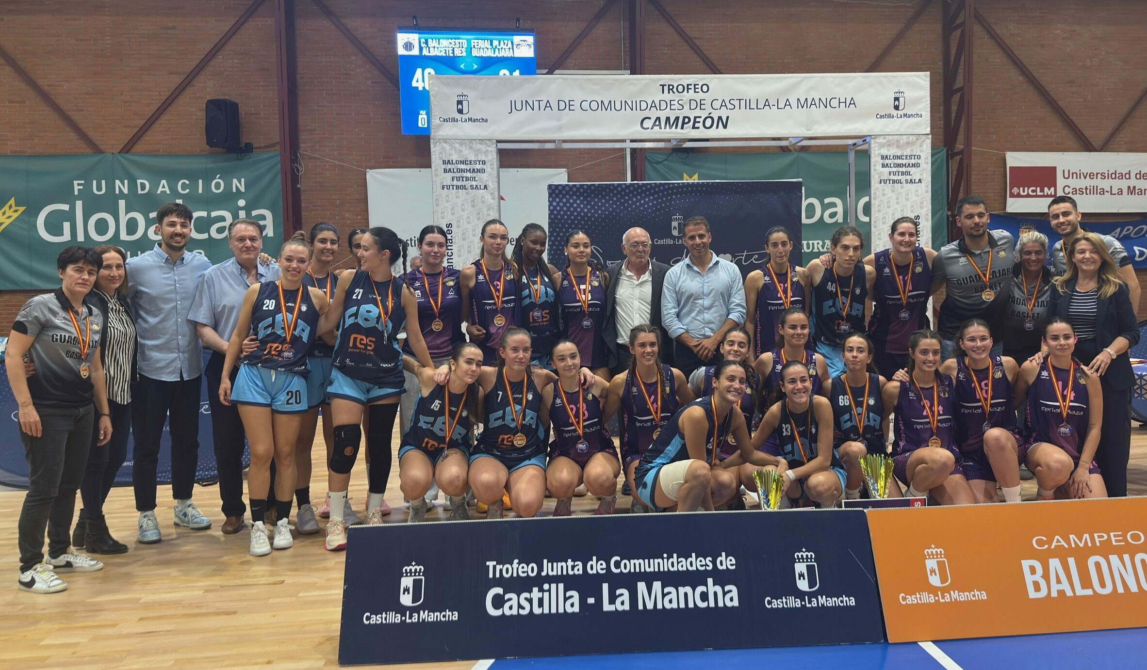 Foto final baloncesto femenino
