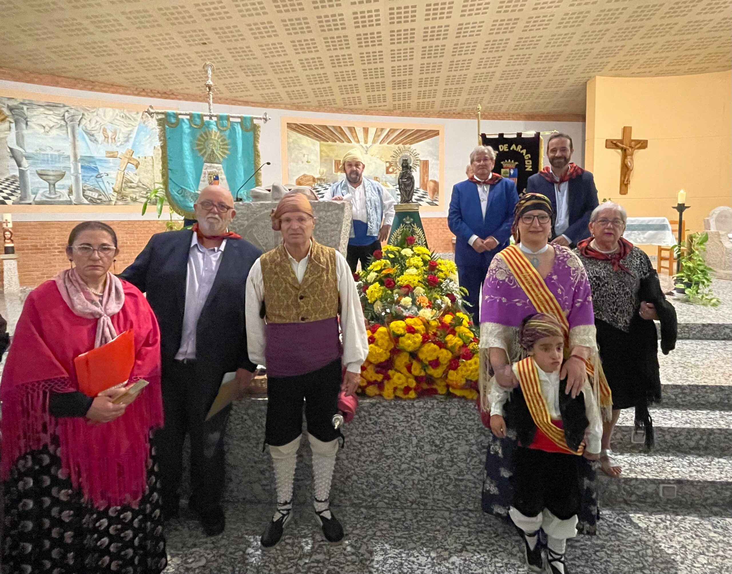 Foto.Misa baturra Casa de Aragón en Albacete (1)