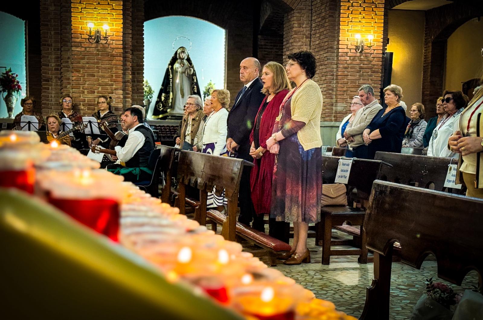 Foto.Misa en honor a la Virgen del Pilar. Fiestas vecinales 2025 (2)