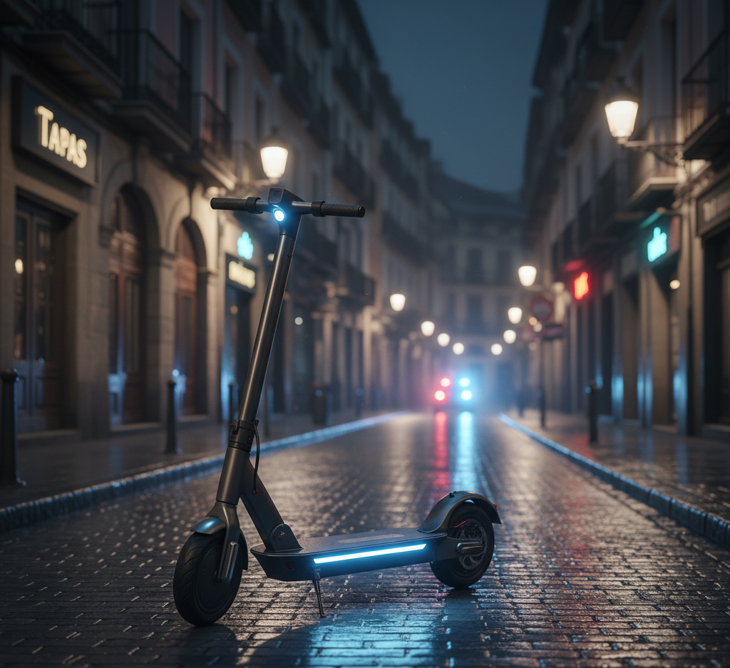 patinete eléctrico policía