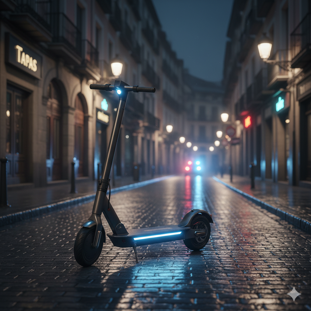 patinete eléctrico policía