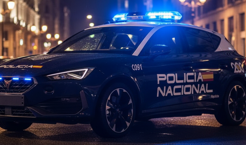 vehículo policía nacional