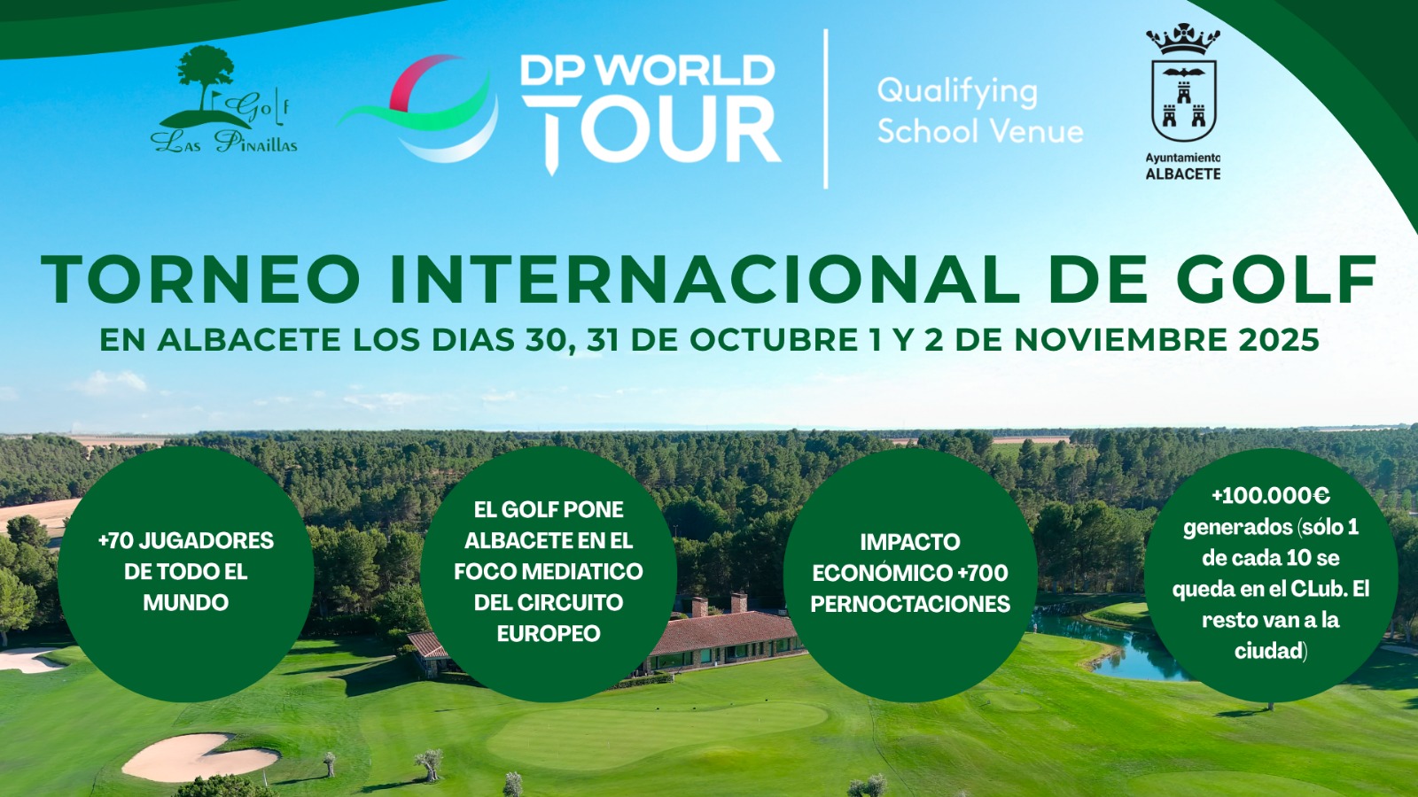golf DP World Tour en ‘Las Pinaílllas’
