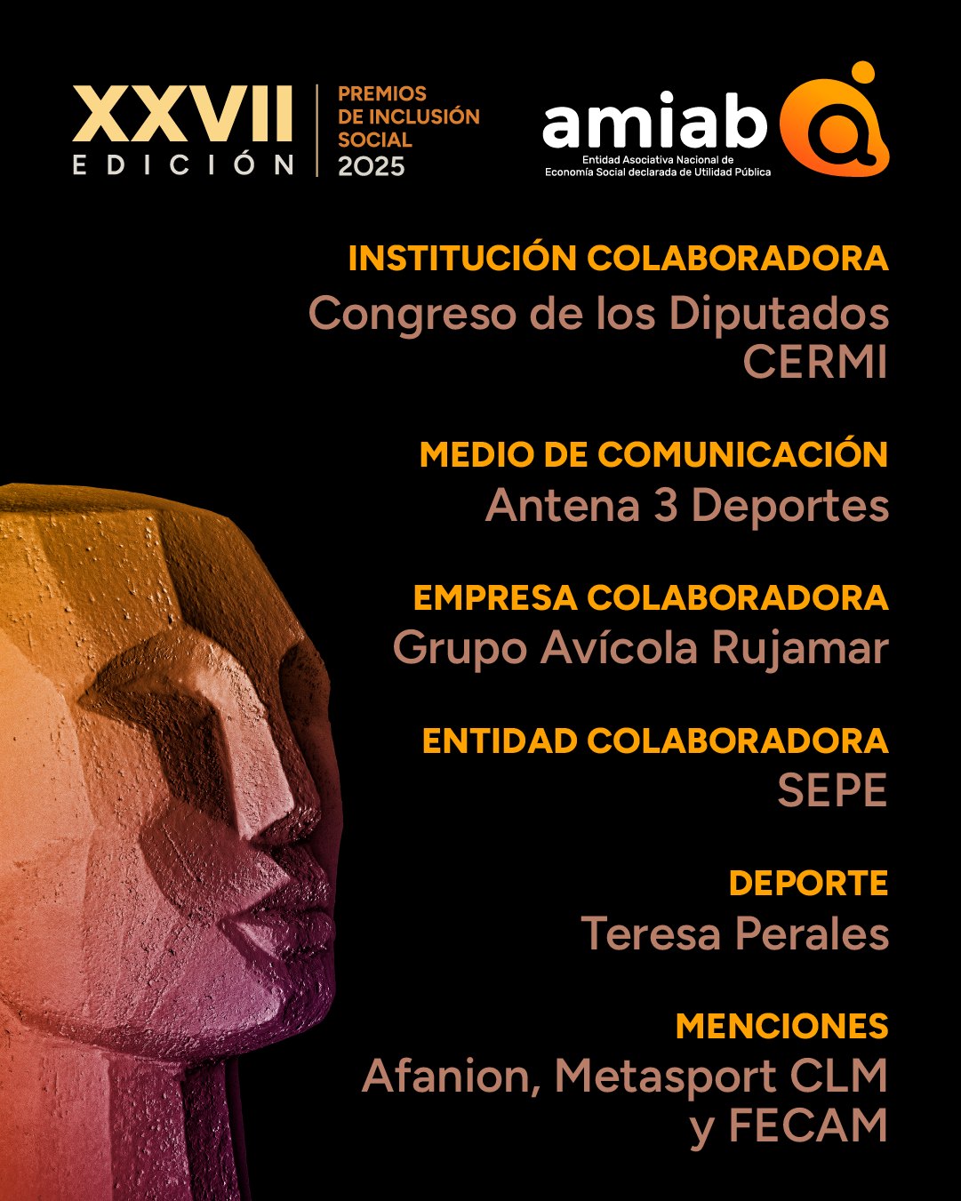 XXVII edición de sus Premios