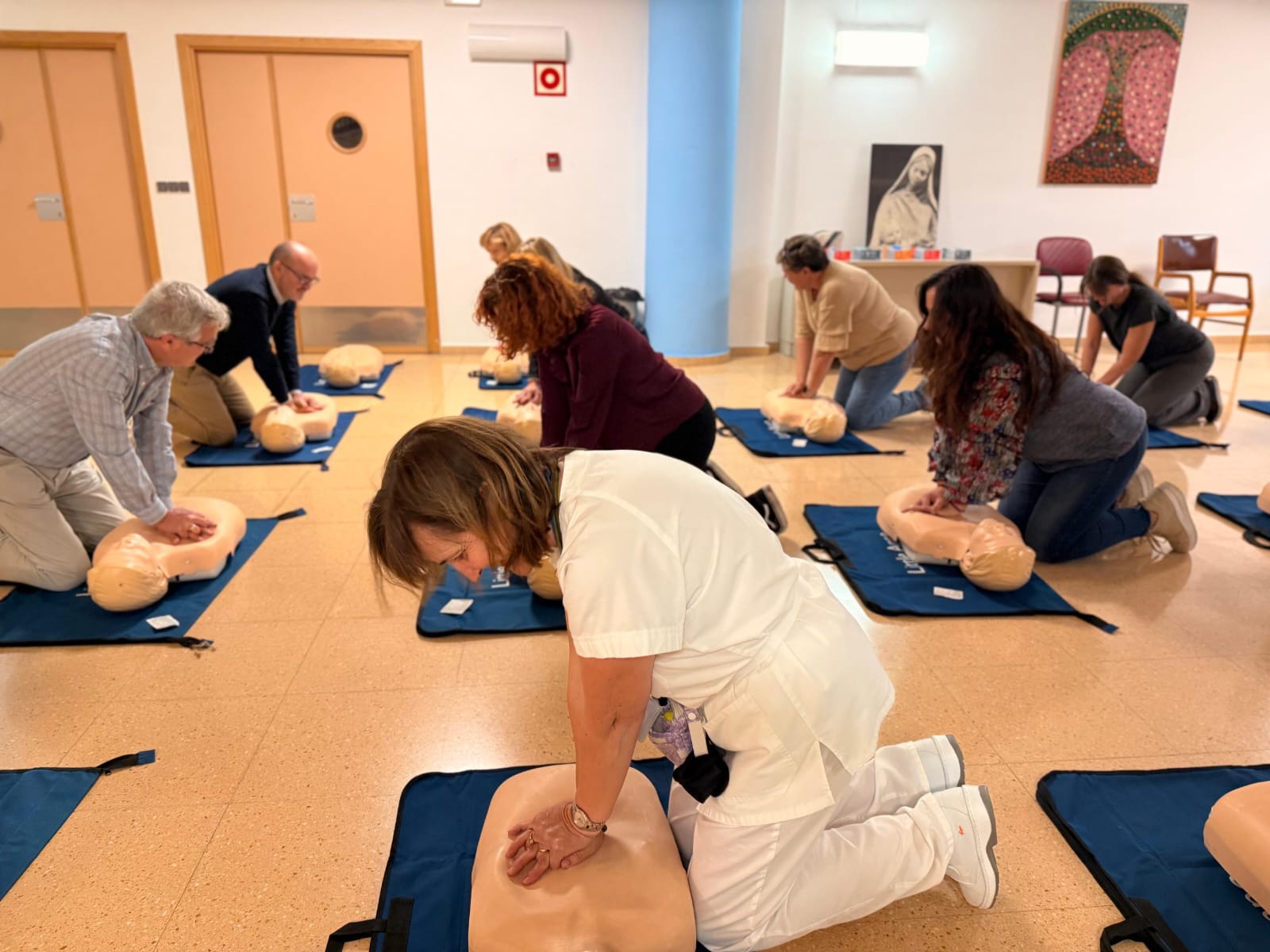 Formacion RCP a personal no saanitario en San Vicente I