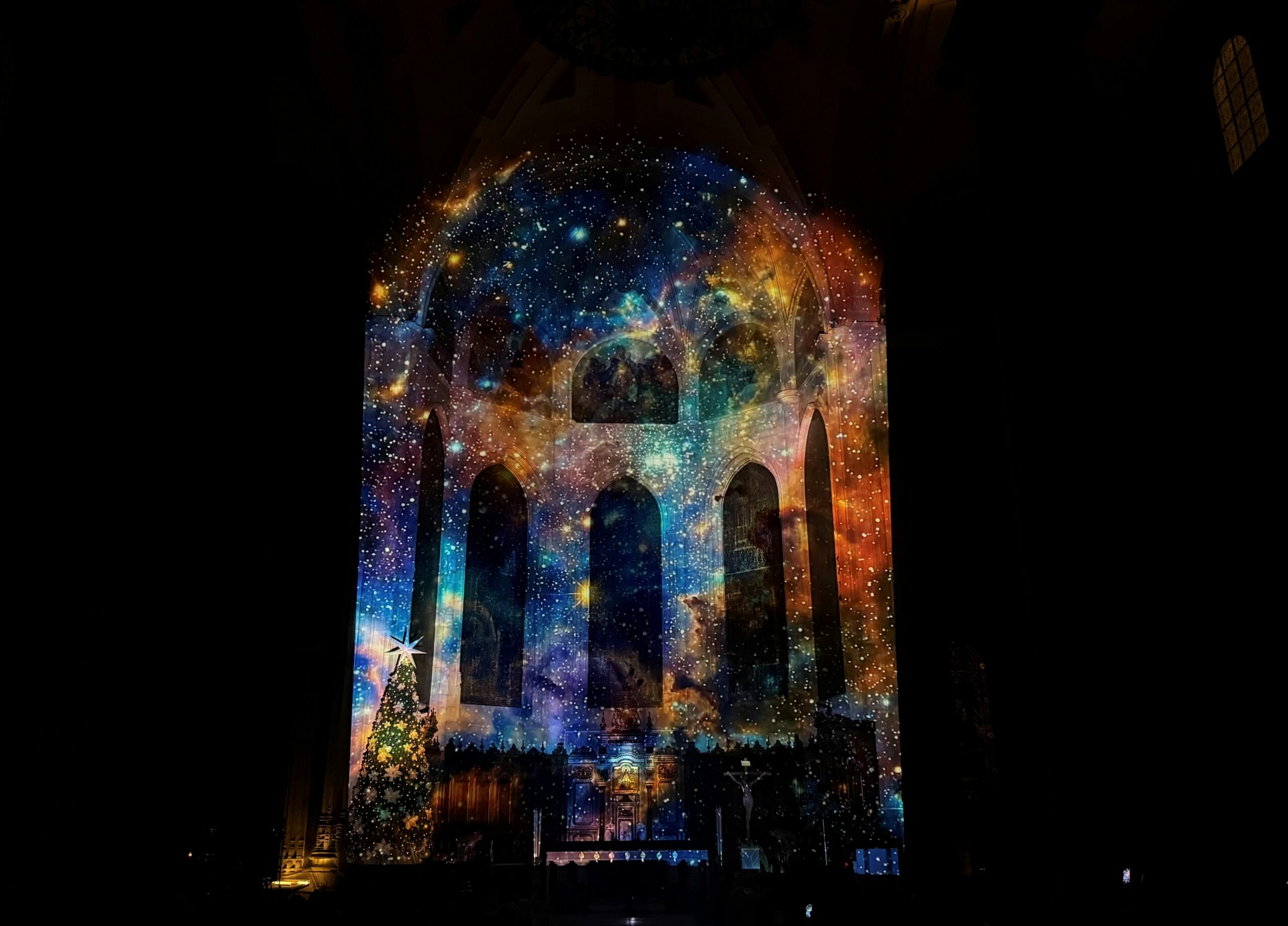 videomapping catedral