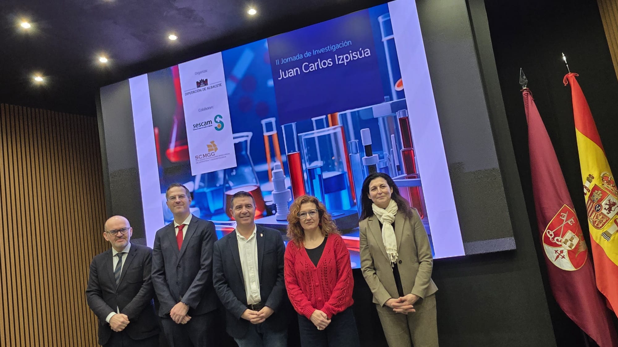 Foto de grupo Jornadas Izpisúa I