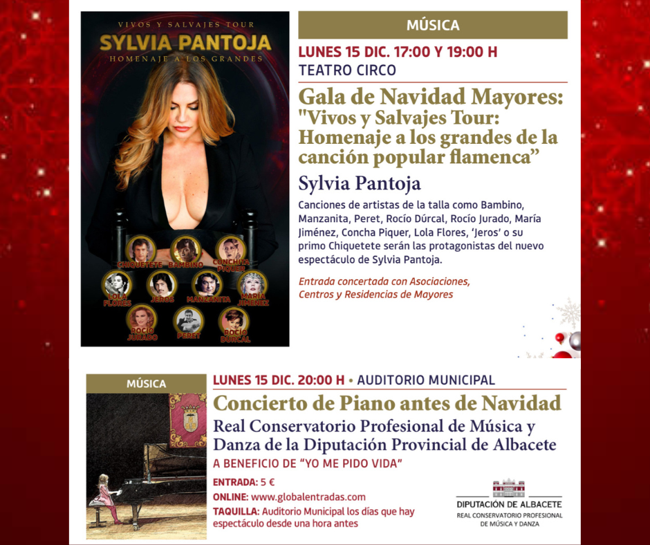 PROGRAMACIÓN NAVIDAD LUNES