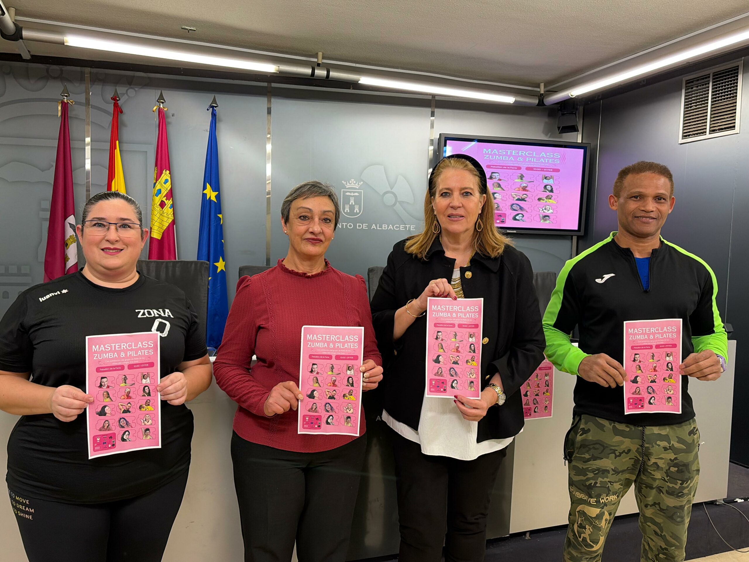 Master Class de zumba y pilates a beneficio de amac