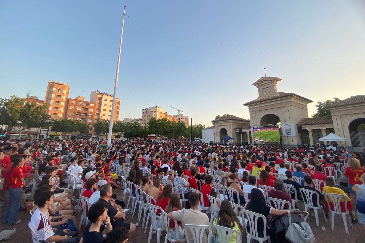 Foto archivo partido Eurocopa