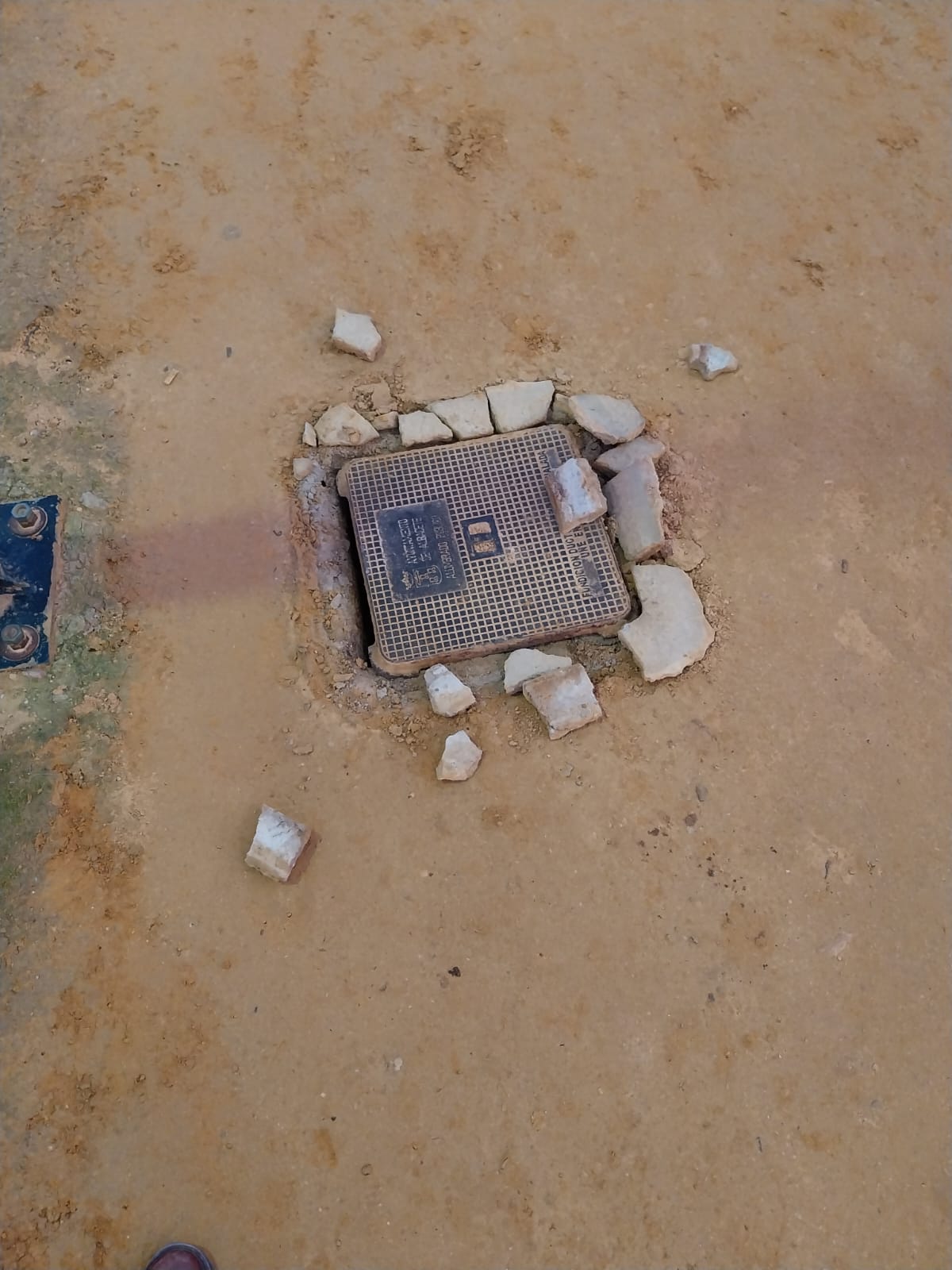 robo de cable en la pulgosa