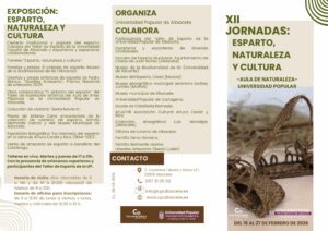 Programa XII Jornadas del Esparto, Naturaleza y Cultura (1)